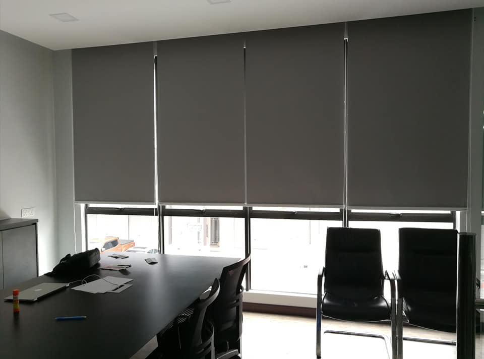 Office Curtains And Blinds Explore Curtains For Offices In Abu Dhabi   Office Roller Curtains 