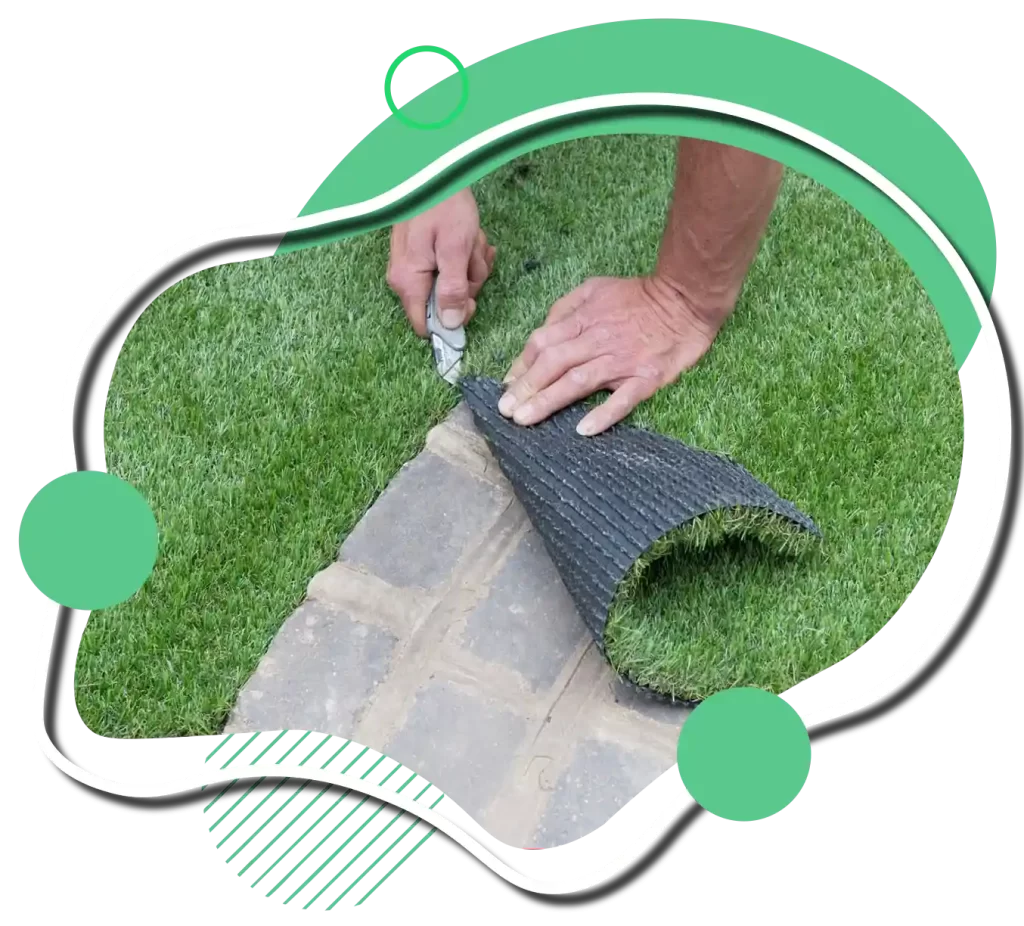 Artificial Grass Carpet installation Work in UAE