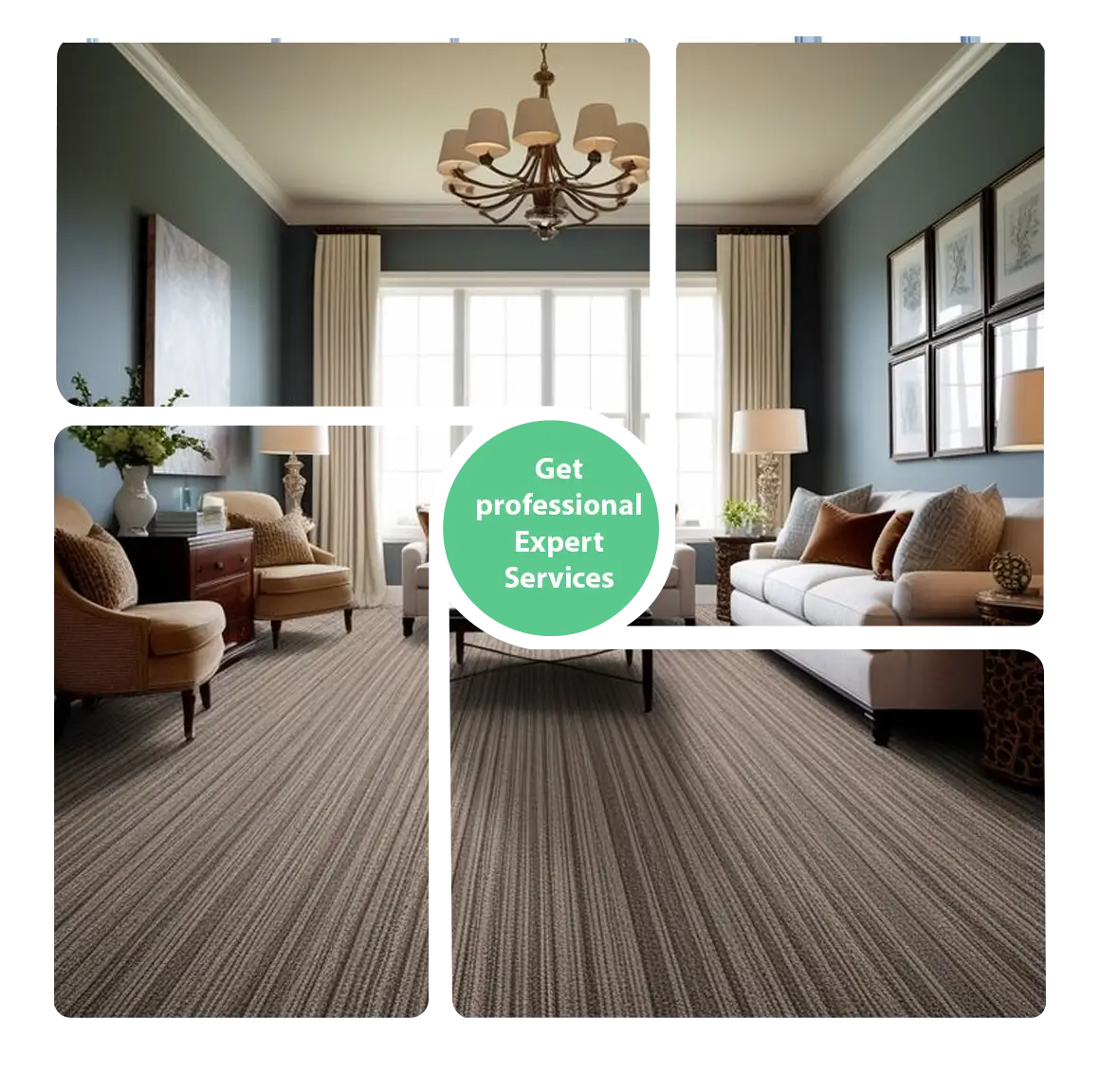 Cheap Patterned and Stripped Carpet