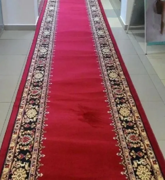 Long Red Exhibition Carpet UAE