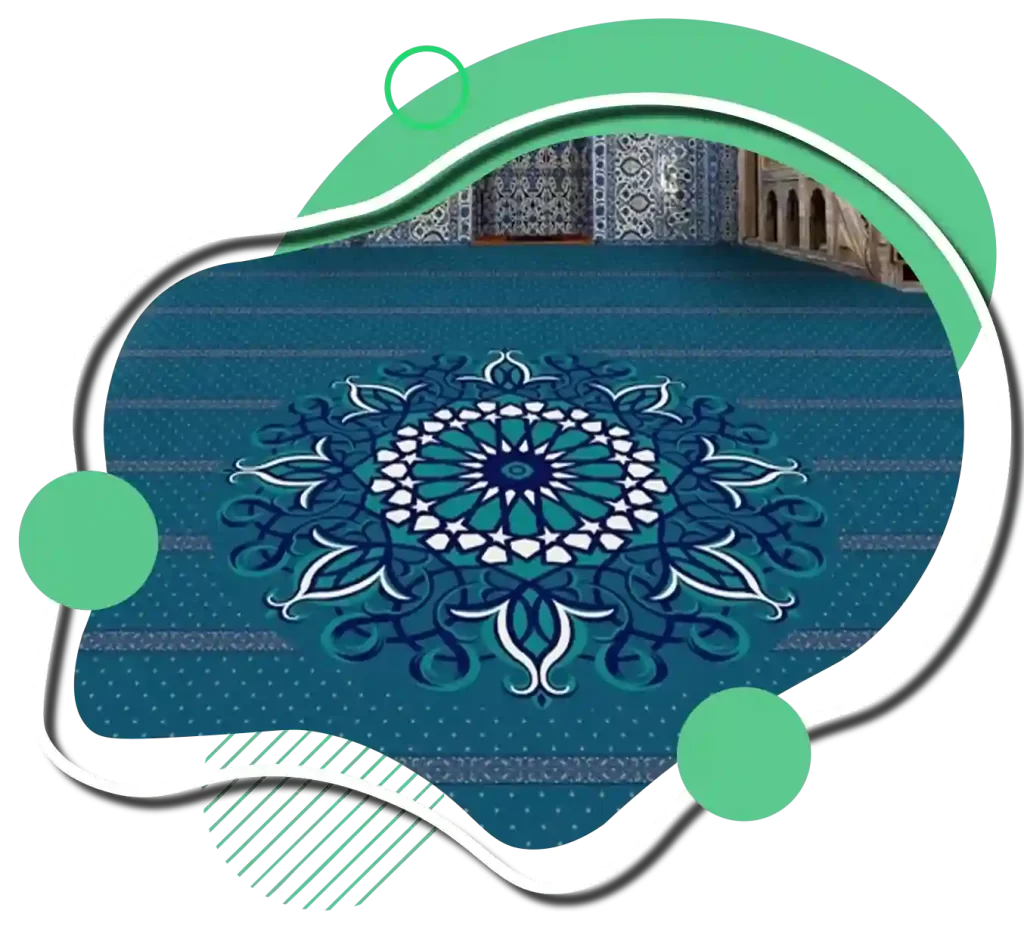 Modern Mosque Carpet in UAE