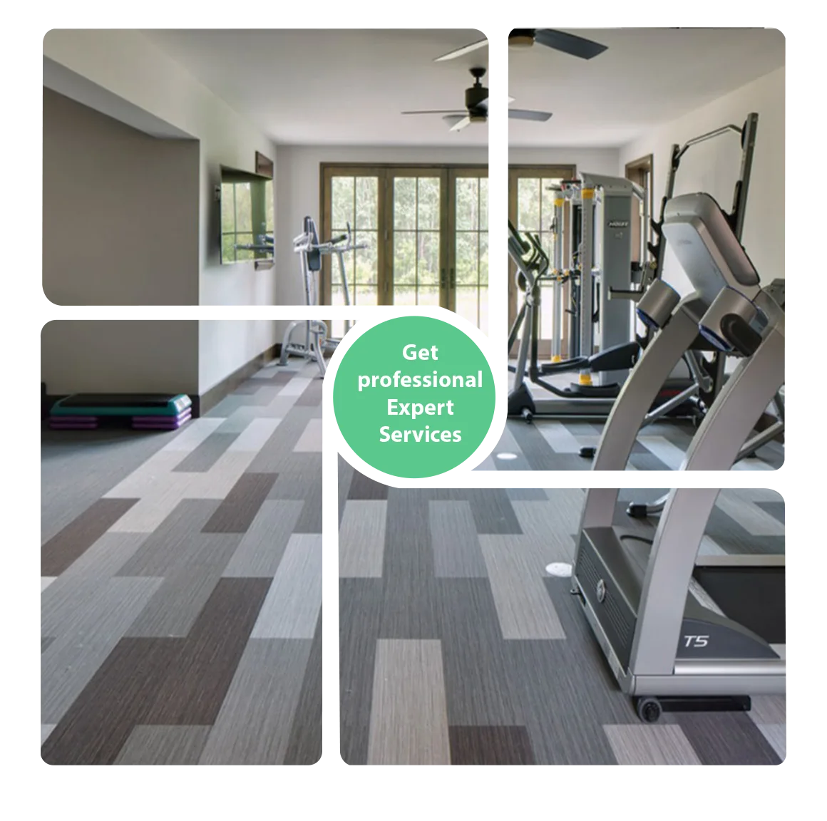 Stunning Workout room Flooring