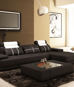Black Furniture Living Room in abu Dhabi