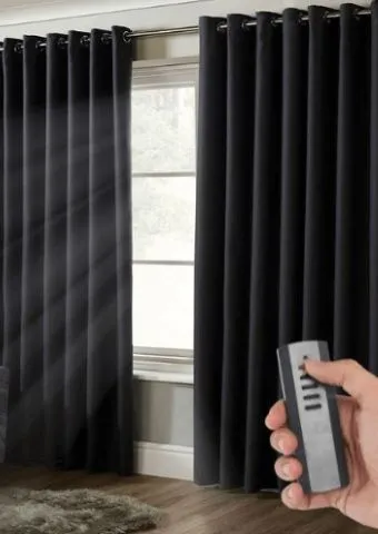 Chic Remote Control curtains for home