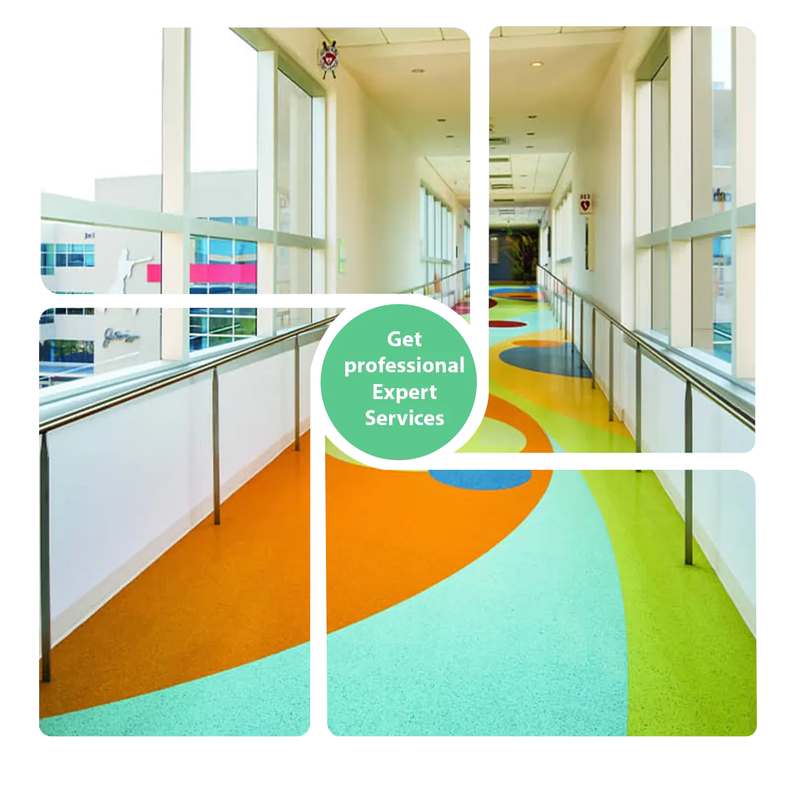 Hospital PVC Flooring in Dubai