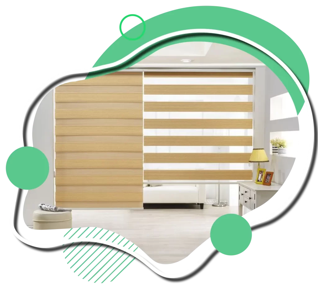 Livingroom Venetian Blinds