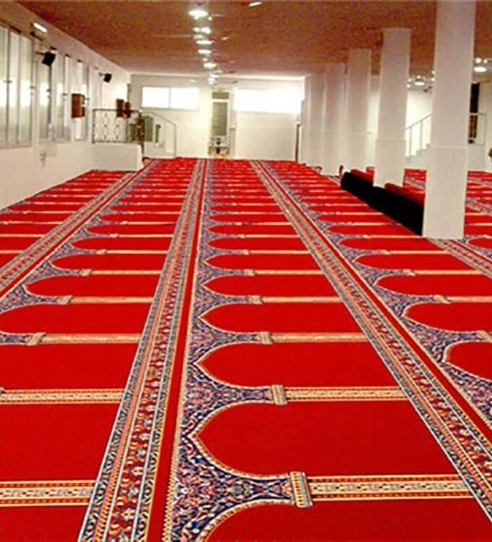 Red Masjid Carpet in Abu Dhabi