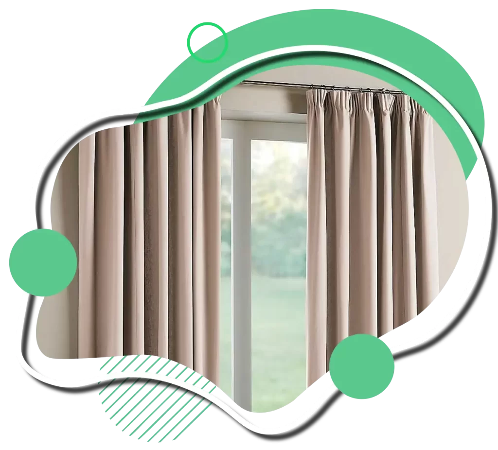 Simple beautiful Cotton Curtains