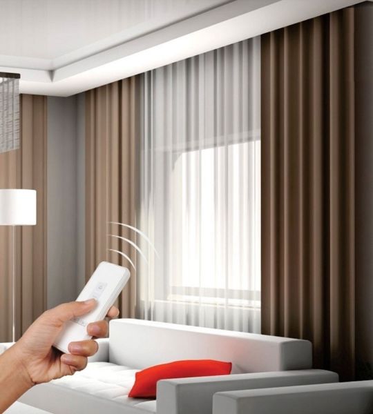 Stunning Motorized Curtains UAE