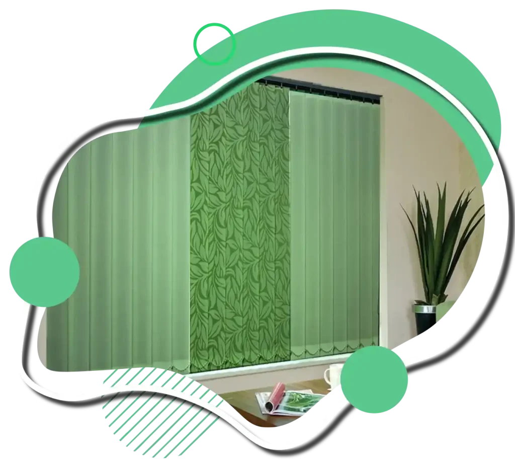 Bedroom Green Blinds UAE