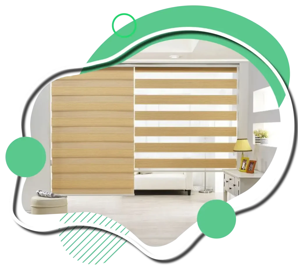Livingroom Venetian Blinds