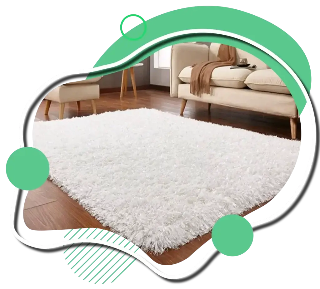 Livingroom Wool White Rug UAE
