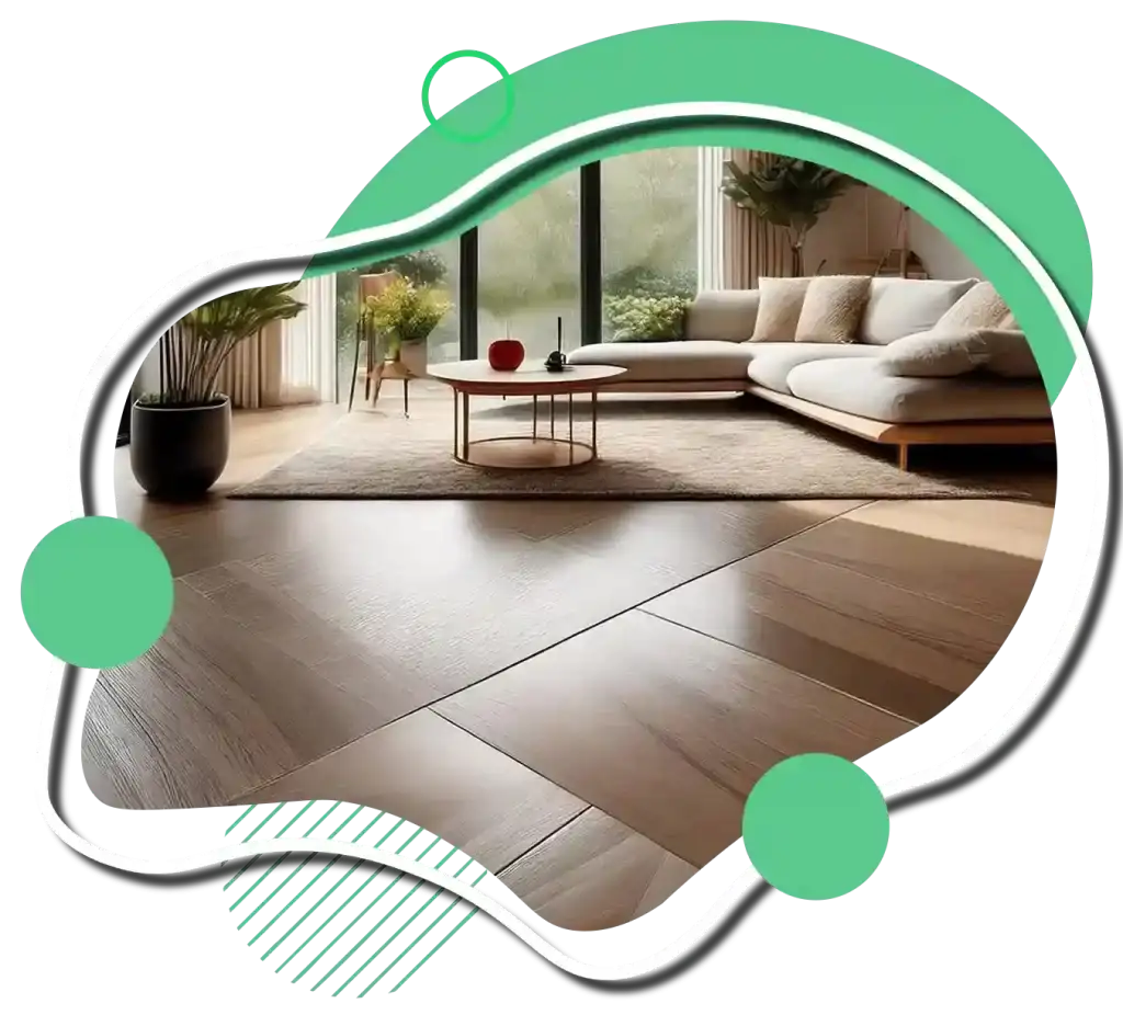 Luxury Vinyl Tile Flooring in Ajman