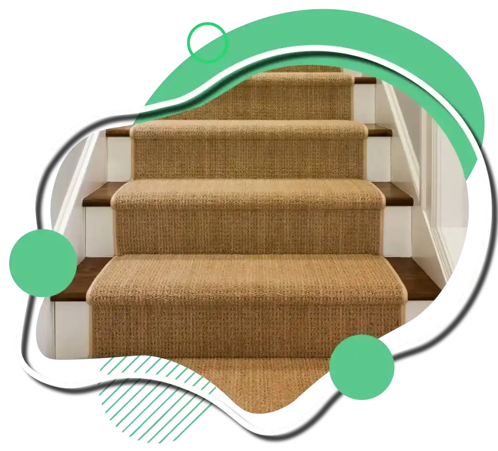Stairway Sisal Carpet in Dubai