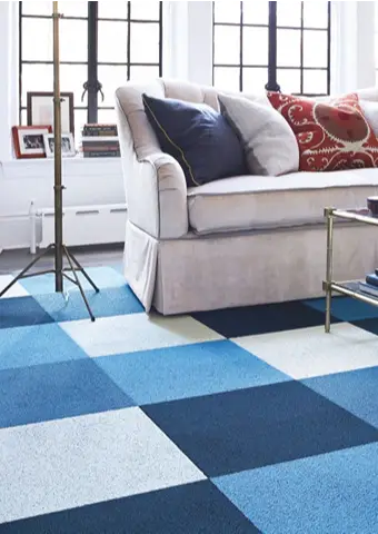 Livingroom Blue Carpets Tile in Abu Dhabi