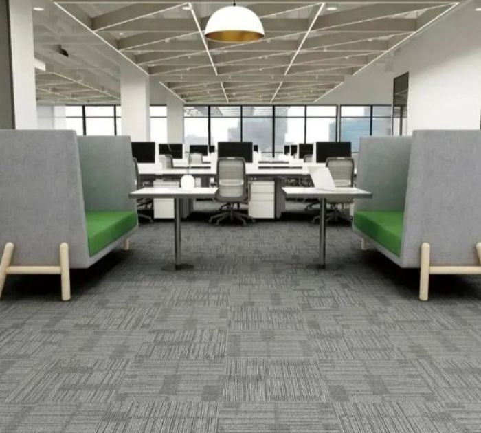 Modern Grey Office Carpet UAE