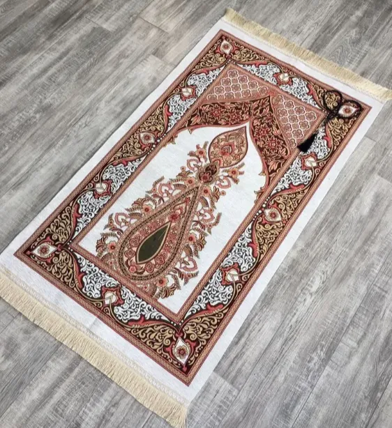 Modern White janamaz