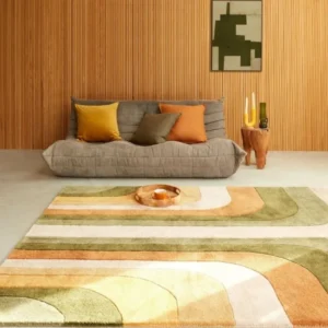 Aura Arch Hand-Woven Wool Rugs
