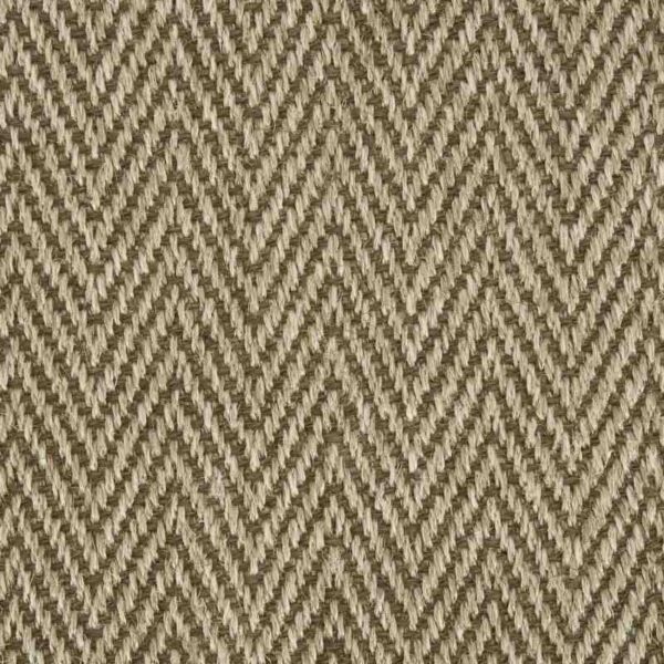 Beige Sisal Herringbone Carpet