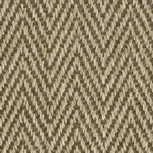 Beige Sisal Herringbone Carpets Close