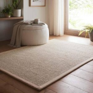 Beige Wool Sisal Rugs