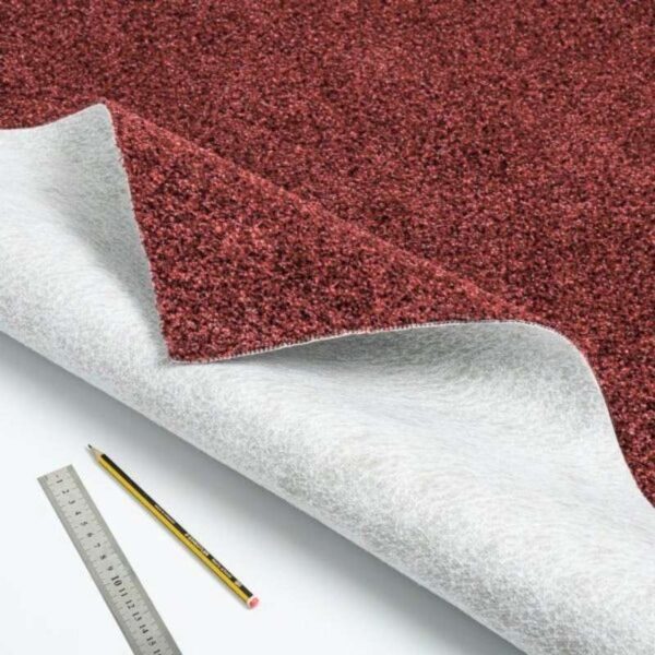Burgundy Chenille Room Carpets - Image 3