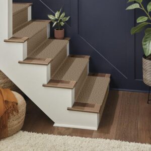 Chestnut Herringbone Stair Carpets