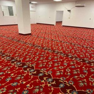 Crimson Floral Mosque Carpets