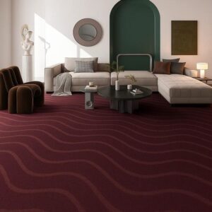 Garnet Weave Red Carpets