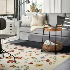 Handmade Floral Wool Rugs