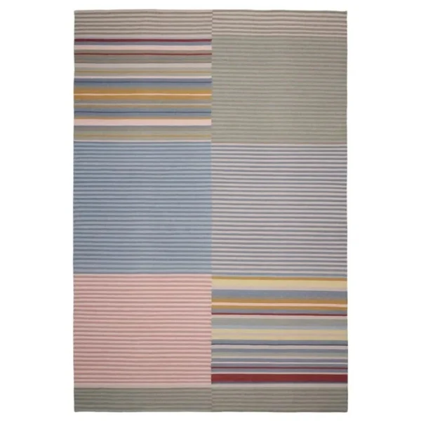 Striped Wool Rugs Handwoven Wool Striped Rugs - Carpets Abu Dhabi