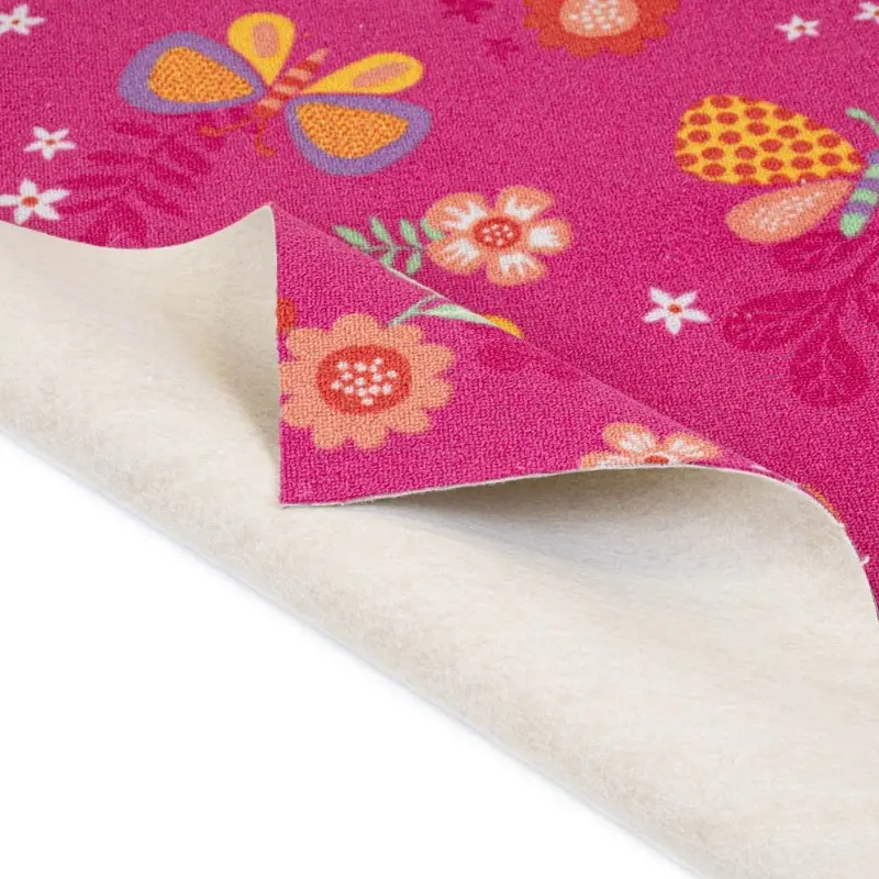 Kids Room Patterned Carpet Wave