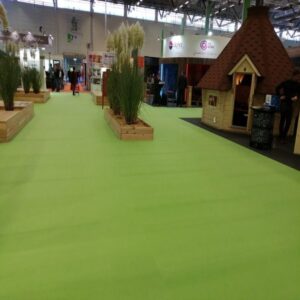Lime Felt Expo Carpets