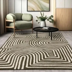 Maze Loom Modern Wool Rugs