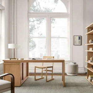 Minimal Border Wool Rug