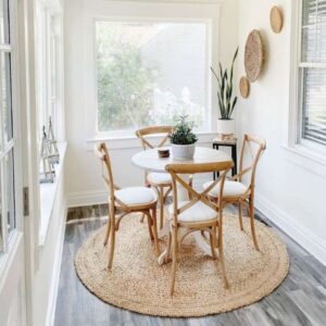 Round Natural Jute Rugs