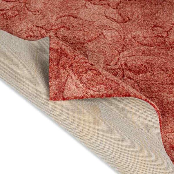 Rust Rose Textured Red Carpets - Image 3