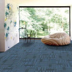 Sierra Cobalt Carpet Tiles