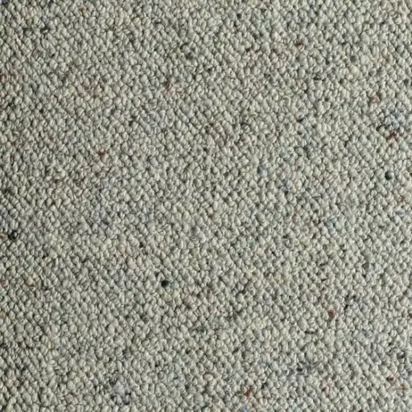 Stone Grey Wool Blend Wall to Wall Carpet