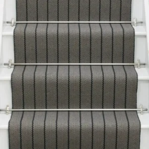 Taupe Herringbone Stair Carpets
