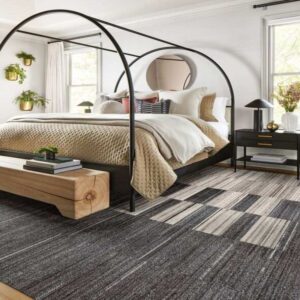 Tufted Pattern Loop Nylon Carpet Tiles