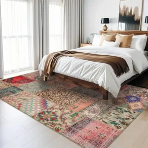 Turkish Patchwork Chenille Rugs