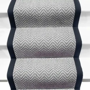 Aria Herringbone Stair Runner