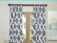 Cotton Curtains installation in Mussafah