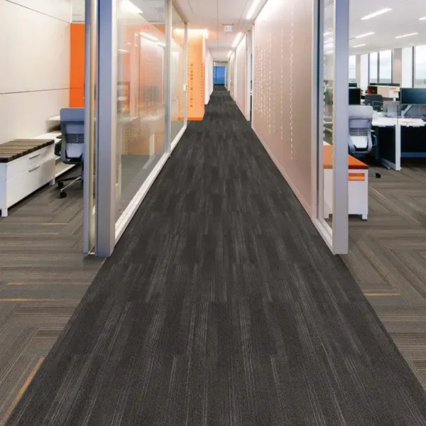 Linear Office Nylon Carpet | Durable Comfort for UAE Offices