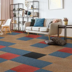 Modern Nylon Square Carpet