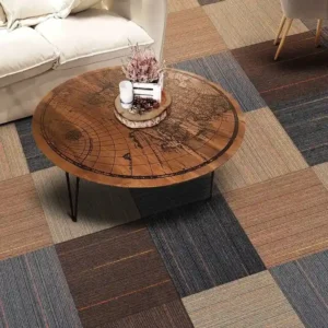 Multi Shade Linear Loop Carpet