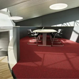Red Office Carpet Flooring