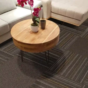 Striped Loop Pile Carpet