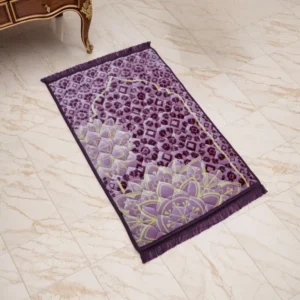 Velvet Floral Prayer Mat